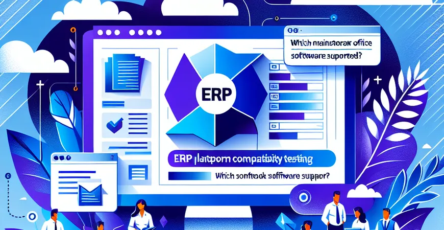 ERP 平台兼容性测试：支持哪些主流办公软件？